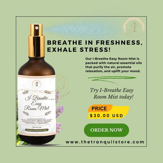 BREATHE IN FRESHNESS, EXHALE STRESS