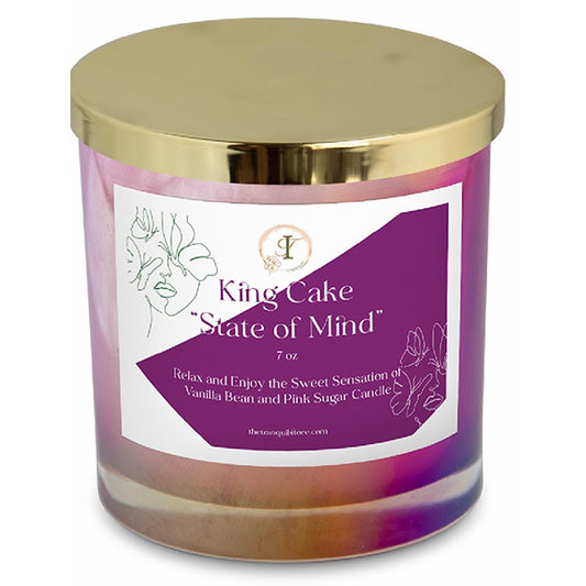 King Cake “State of Mind” Candle